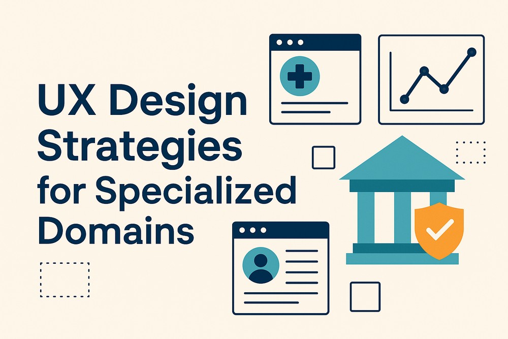 Ux design strategies for specialized domains