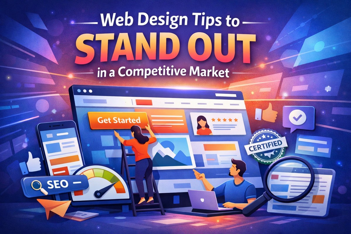 Web Design Tips to Stand Out in a Competitive Market