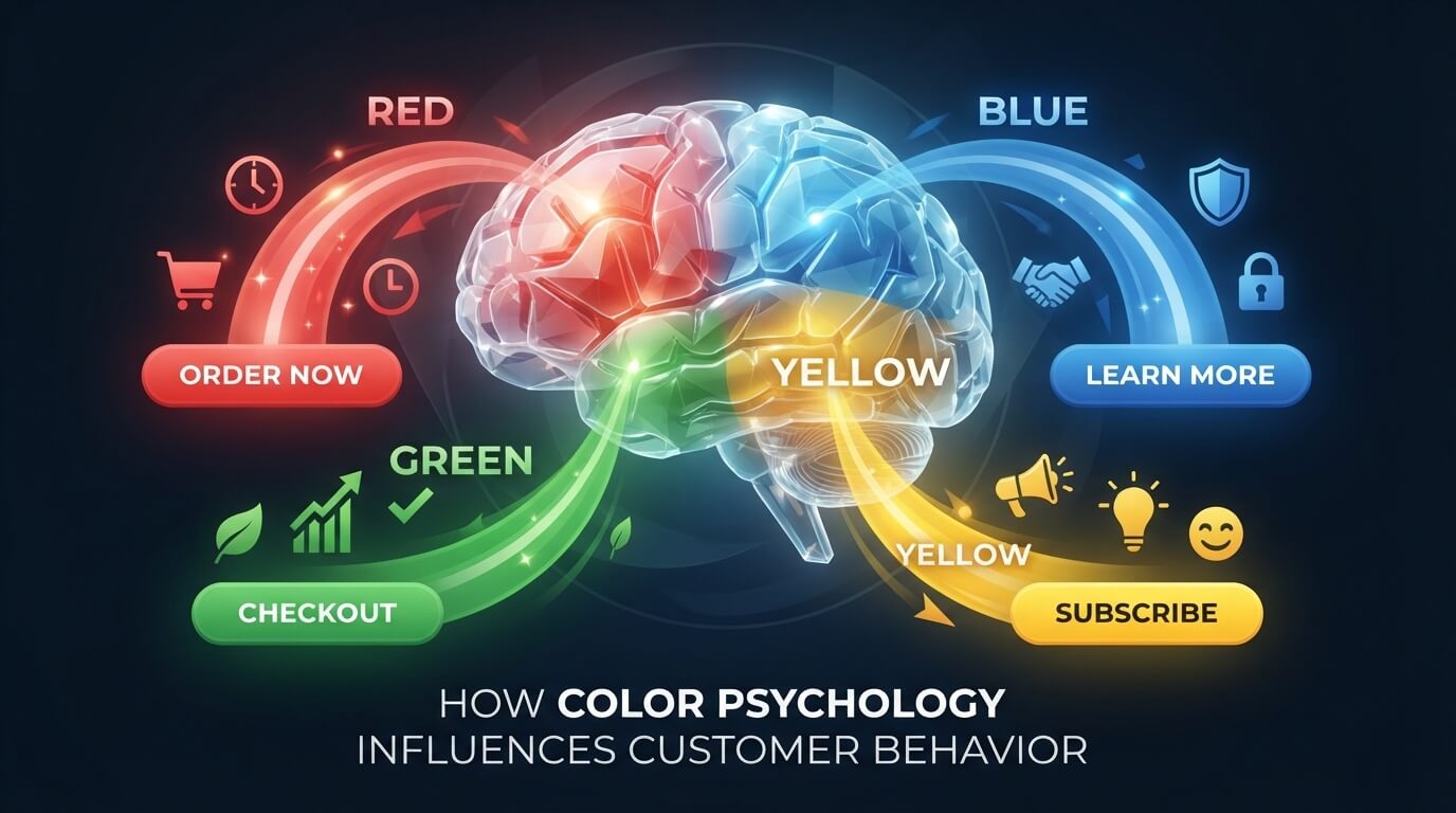The Psychology of Color: How Hues Shape Customer Behavior and Boost Conversions